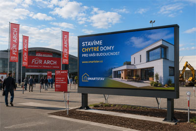 Venkovní LED billboard
