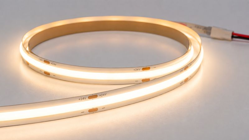 COB LED pásek se souvislou světelnou linií