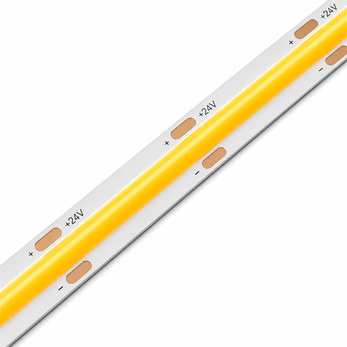 COB LED pásek s jednolitou světelnou linií