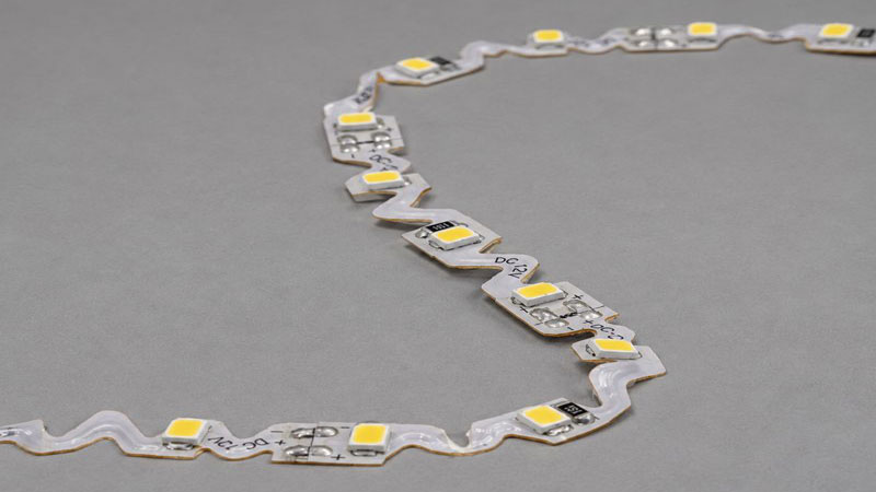 ZIG-ZAG LED pásek pro zakřivené tvary a světelné nápisy