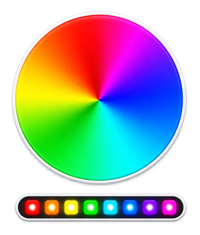 Symbol dynamických světelných efektů pro digitální SPI LED pásky